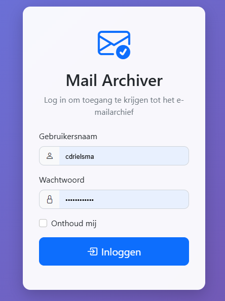 Mail Archiver